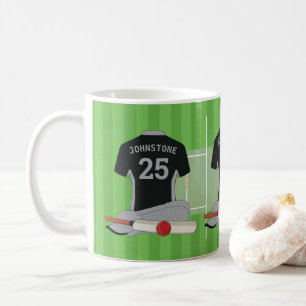 Taza De Café Ventilador/ jugador de cricket (BLSL)