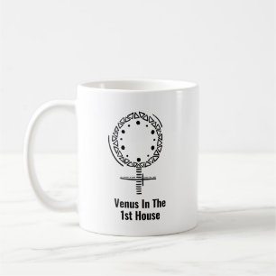 Taza De Café Venus en la Casa 1 Astrología Presencia