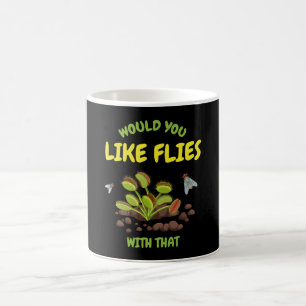 Taza De Café Venus Flytrampa Carnívoro como moscas