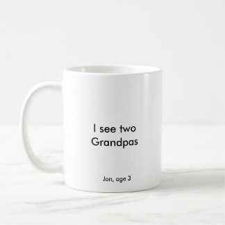 Taza De Café Veo a dos abuelos