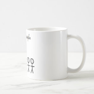 Taza De Café Veo a gente corta