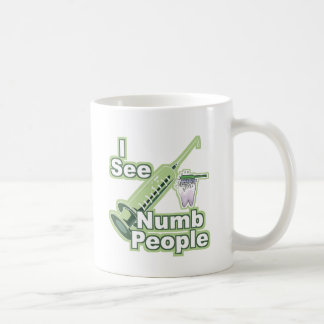 Taza De Café Veo a gente entumecida