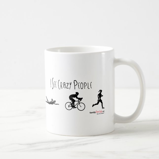 Taza De Café Veo a gente loca (Derecha)