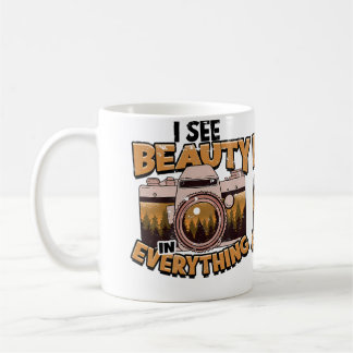 Taza De Café Veo Belleza En Todo - Fotografía
