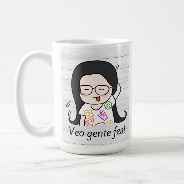 Taza De Café veo gente (Izquierda)