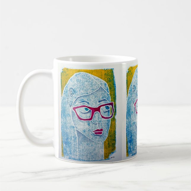 Taza De Café "Ver a través (2)" (Izquierda)