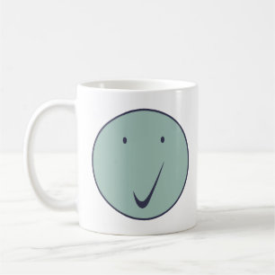 Taza De Café Ver cara - Marcado, oscuro/azul01.