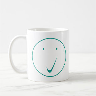 Taza De Café Ver cara - Marcar, Transp/Green.