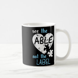 Taza De Café Ver El Mes De Concienciación Sobre El Autismo No E