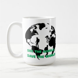 Taza De Café Ver el mundo Salven el ciclismo mundial
