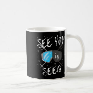 Taza De Café Ver En Seeg Alemania Vacaciones Goggles De Esquí