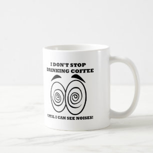 Taza De Café Ver Noises Funny Coffee Mug o Travel Mug