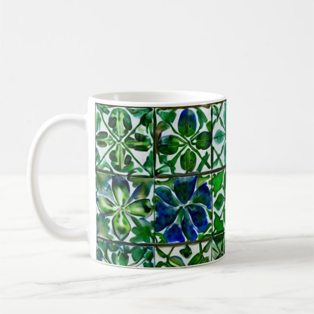 Taza De Café Veranda Verde (Izquierda)