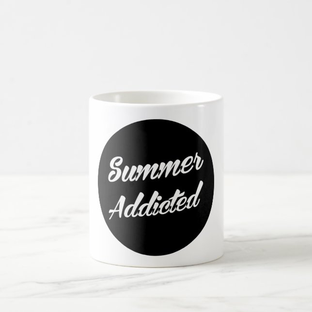 Taza De Café Verano adicto (Centro)