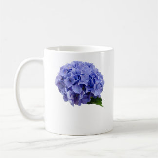 Taza De Café Verano azul de la primavera de la flor del