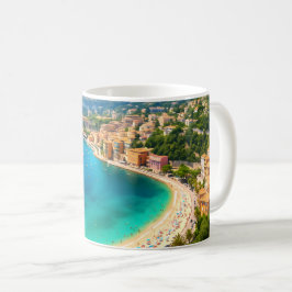 Taza De Café Verano de la Riviera Francesa