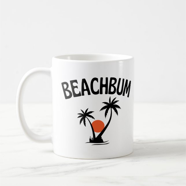Taza De Café Verano de playa (Izquierda)