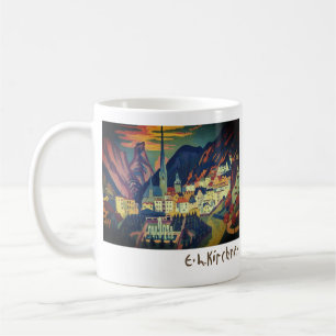 Taza De Café Verano en Davos, por E.L. Kirchener (1925)
