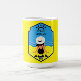 Taza De Café Verano Esencial de Playa 