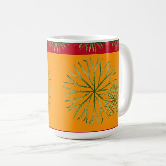 Taza De Café Verano indio sobre un tazón clásico (O) (Anverso derecho)