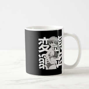 Taza De Café Verano japonés de Kawaii Anime Lewing Waifu