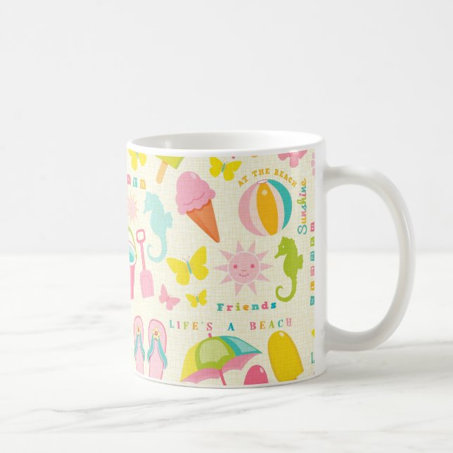 Taza De Café Verano lindo (Derecha)