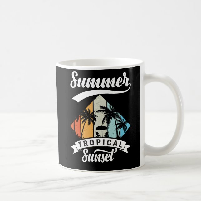 Taza De Café Verano Soleado en mi Mente (Derecha)