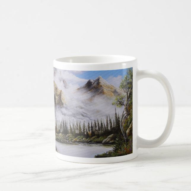 Taza De Café Verano Soledad Óleo de David Paul (Derecha)