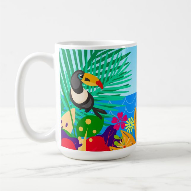 Taza De Café Verano tropical (Izquierda)