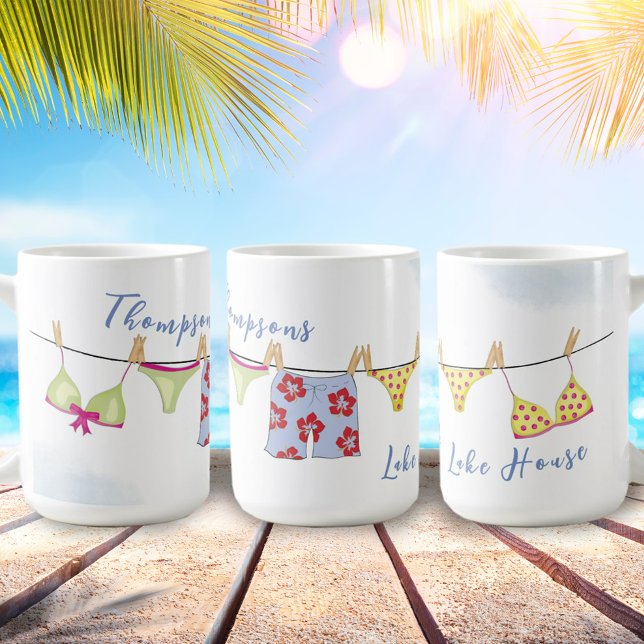 Taza De Café Verano tropical de moda personalizada (Subido por el creador)