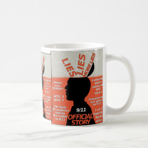 Taza De Café Verdad del 911 Historia Oficial Mentiras