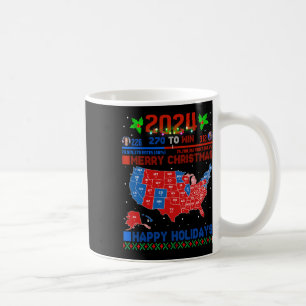 Taza De Café Verdadera Navidad en el mapa electoral de 2024 Tru