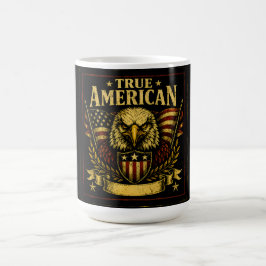 Taza De Café Verdadero Americano – Orgulloso Patriota Orgullo A