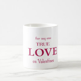 Taza De Café Verdadero amor San Valentín