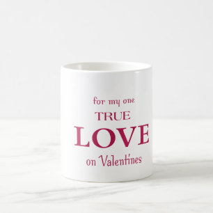 Taza De Café Verdadero amor San Valentín