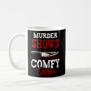 Taza De Café Verdadero crimen diciendo asesinatos muestra y cóm