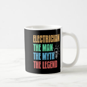 Taza De Café Verdadero ícono de poder maestro Humor Leyenda Ele