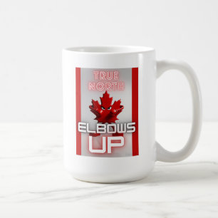 Taza De Café Verdadero Norte - Elbows Up Mug