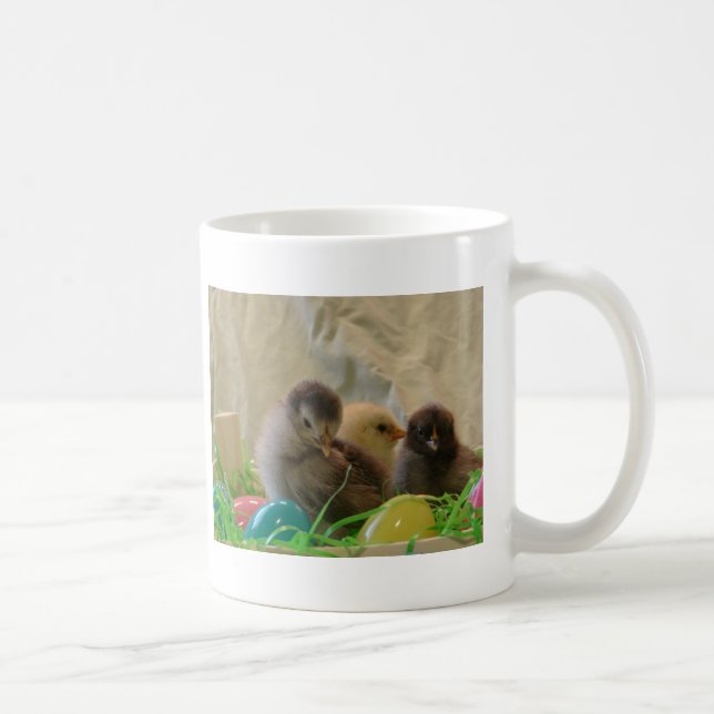 Taza De Café Verdaderos chichas de Pascua (Derecha)