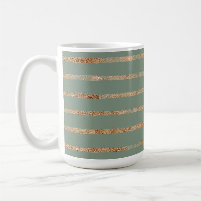 Taza De Café Verde de jaula de oro rusa (Izquierda)