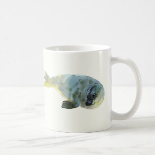 Taza De Café Verde de la aguamarina