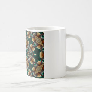 Taza De Café Verde dimensional