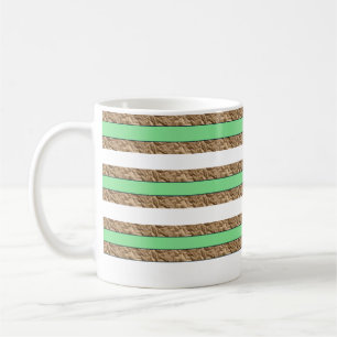 Taza De Café Verde dorado