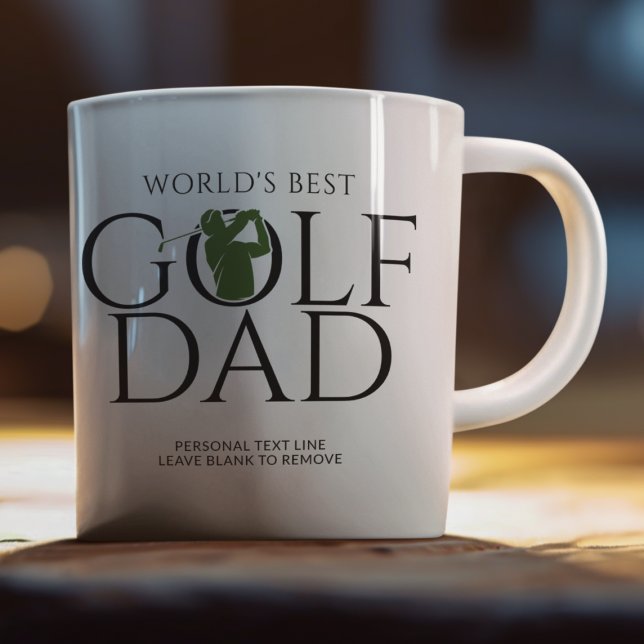 Taza De Café Verde "EL MEJOR GOLF DEL MUNDO" (Subido por el creador)