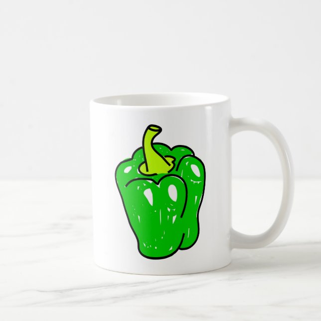 Taza De Café verde-pimienta (Derecha)