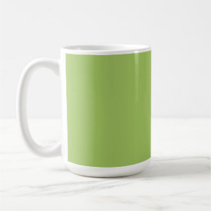 Taza De Café Verde primavera, verde claro claro claro, verde cl