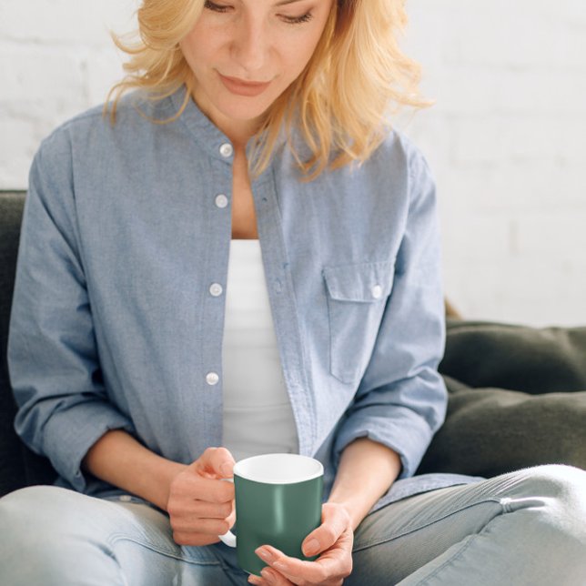 Taza De Café Verde verde azulado (Subido por el creador)