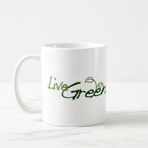 Taza De Café Verde vivo