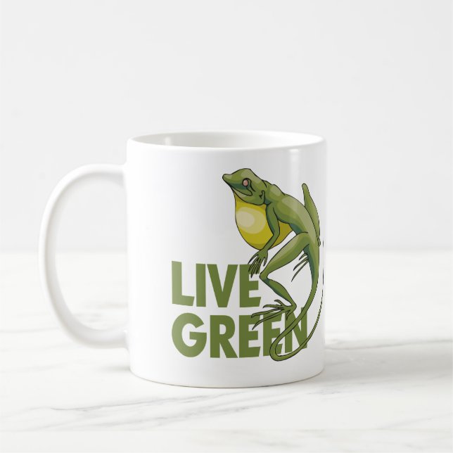 Taza De Café Verde vivo (Izquierda)