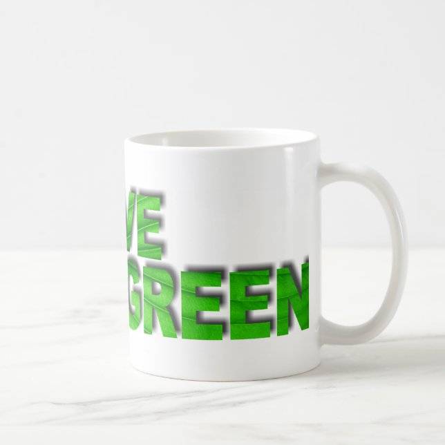 Taza De Café Verde vivo (Derecha)